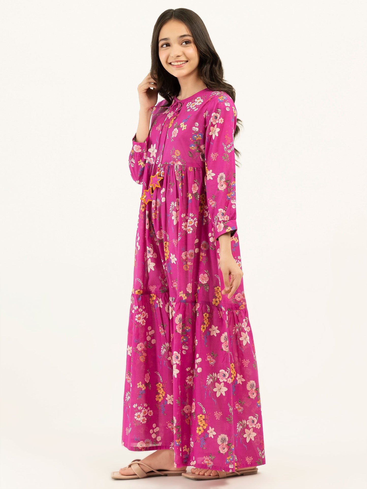 Lawn Gypsy Dress-Printed (Pret)