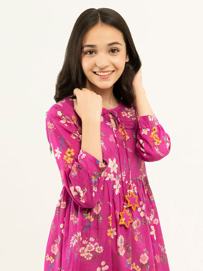 Lawn Gypsy Dress-Printed (Pret)