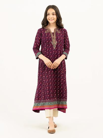 Lawn Shirt-Printed (Pret)