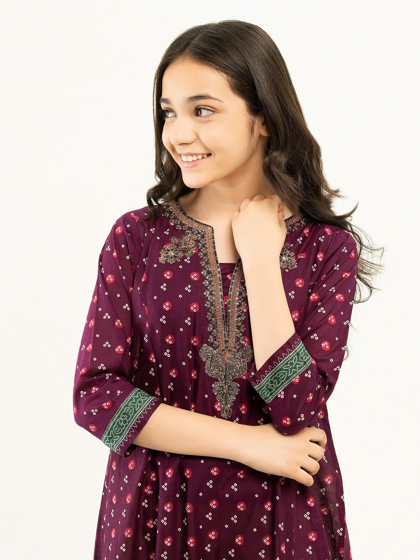 Lawn Shirt-Printed (Pret)