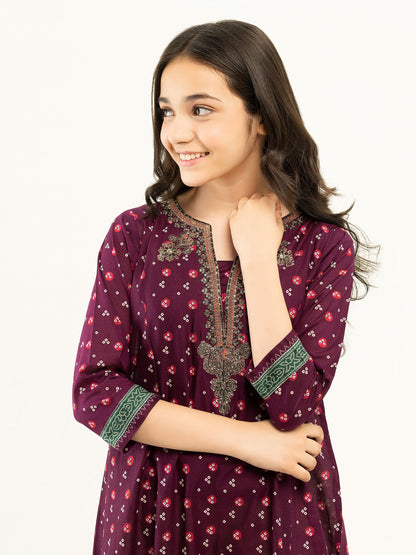 Lawn Shirt-Printed (Pret)