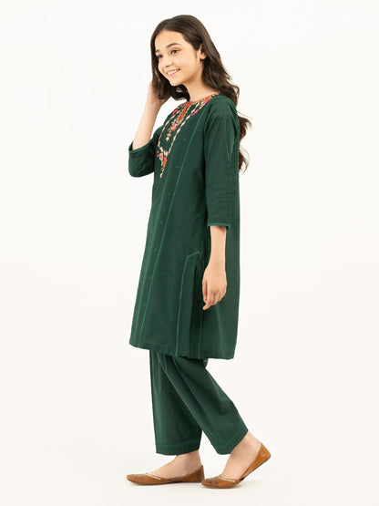 2 Piece Lawn Suit-Embroidered (Pret)
