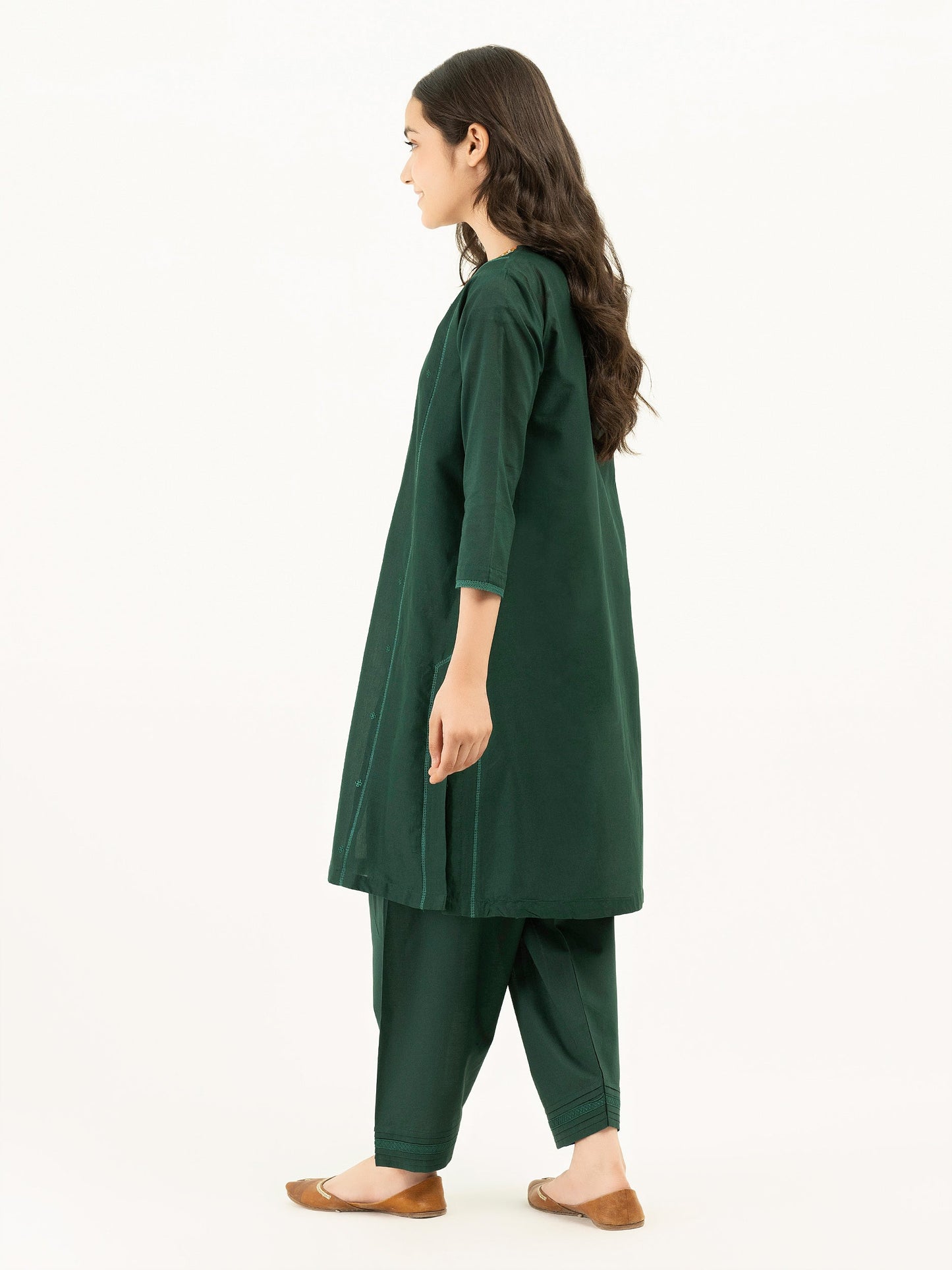 2 Piece Lawn Suit-Embroidered (Pret)