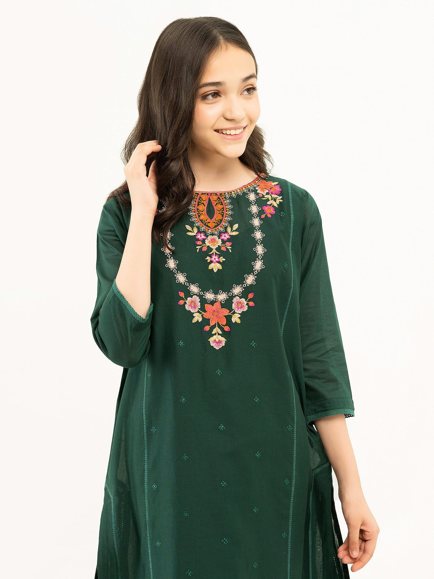 2 Piece Lawn Suit-Embroidered (Pret)