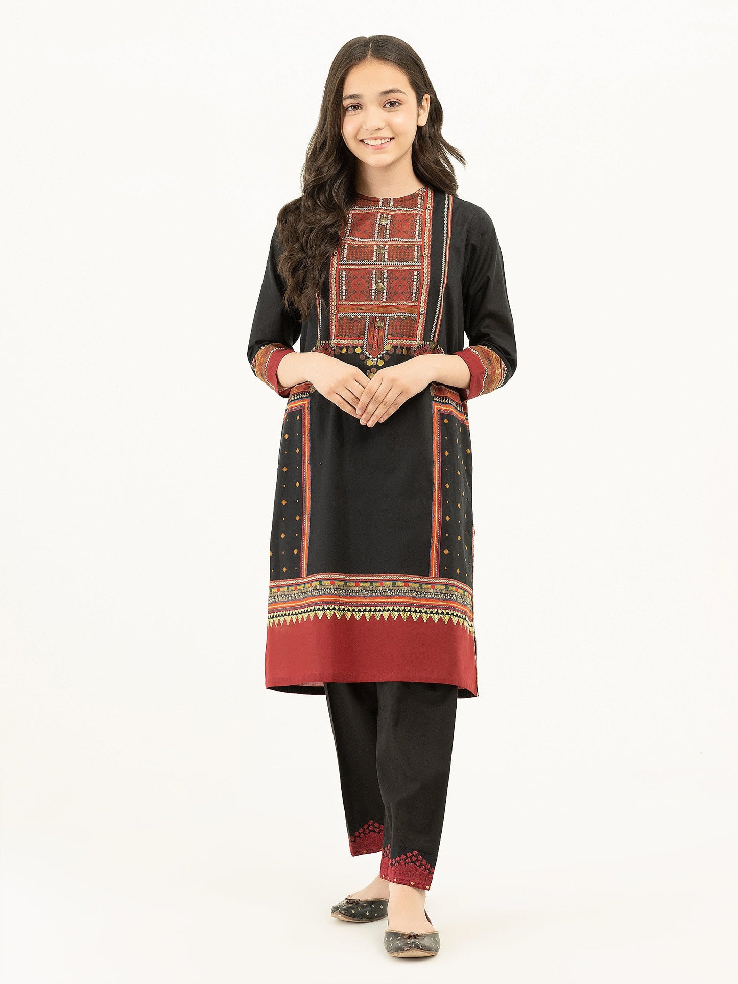 2 Piece Lawn Suit-Printed (Pret)