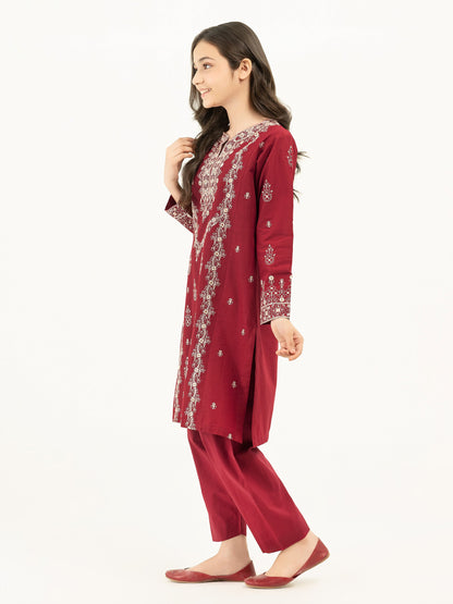 2 Piece Lawn Suit-Embroidered (Pret)