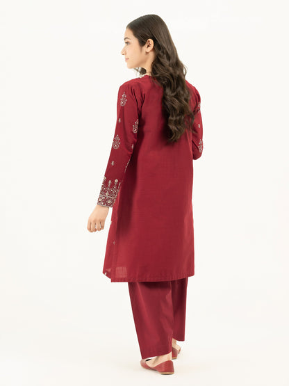 2 Piece Lawn Suit-Embroidered (Pret)