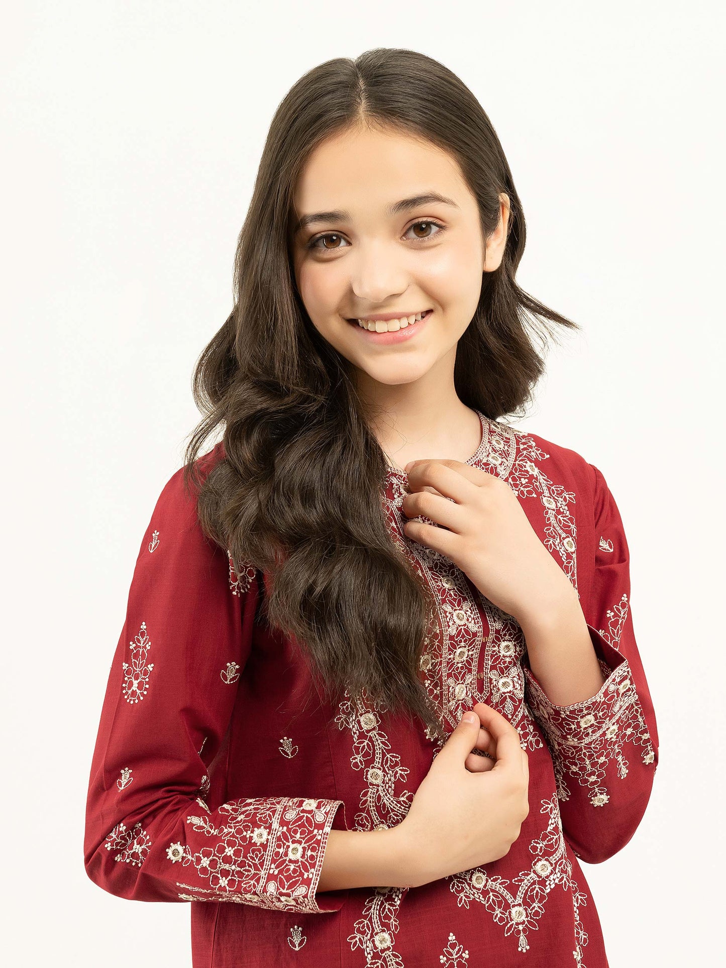 2 Piece Lawn Suit-Embroidered (Pret)