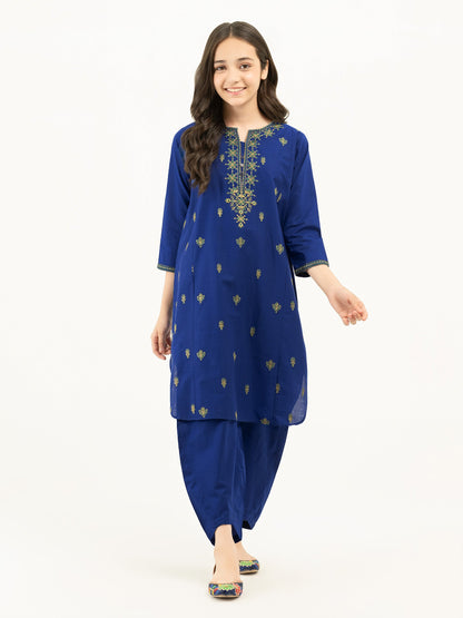 2 Piece Lawn Suit-Embroidered (Pret)