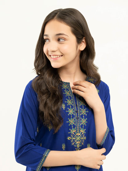 2 Piece Lawn Suit-Embroidered (Pret)