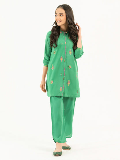 2 Piece Lawn Suit-Embroidered (Pret)