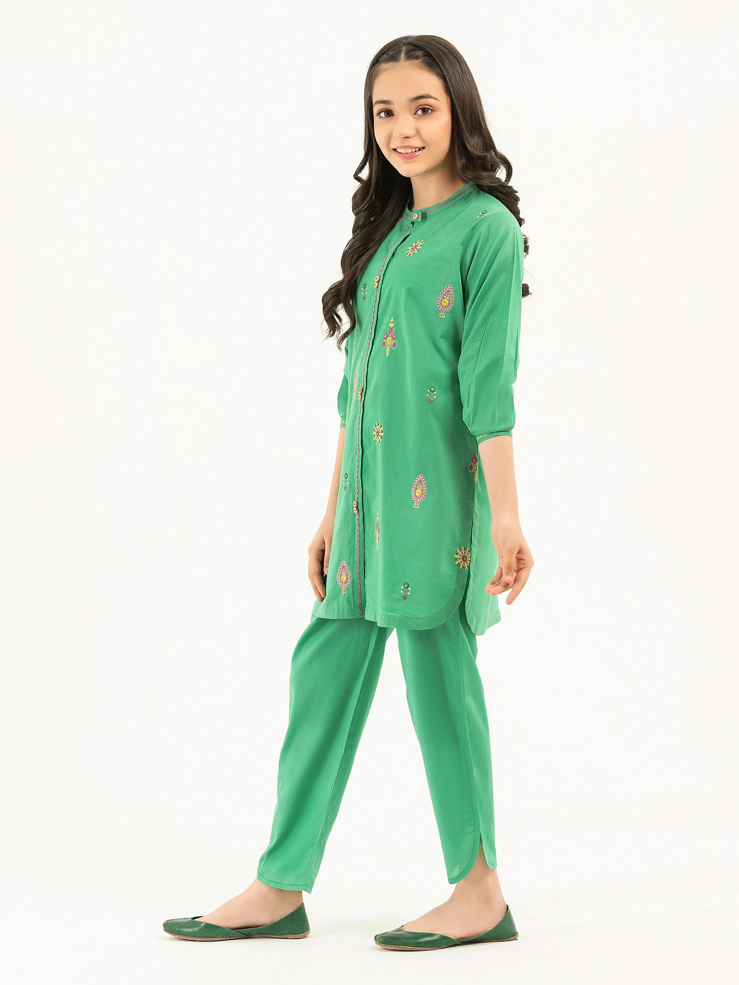 2 Piece Lawn Suit-Embroidered (Pret)