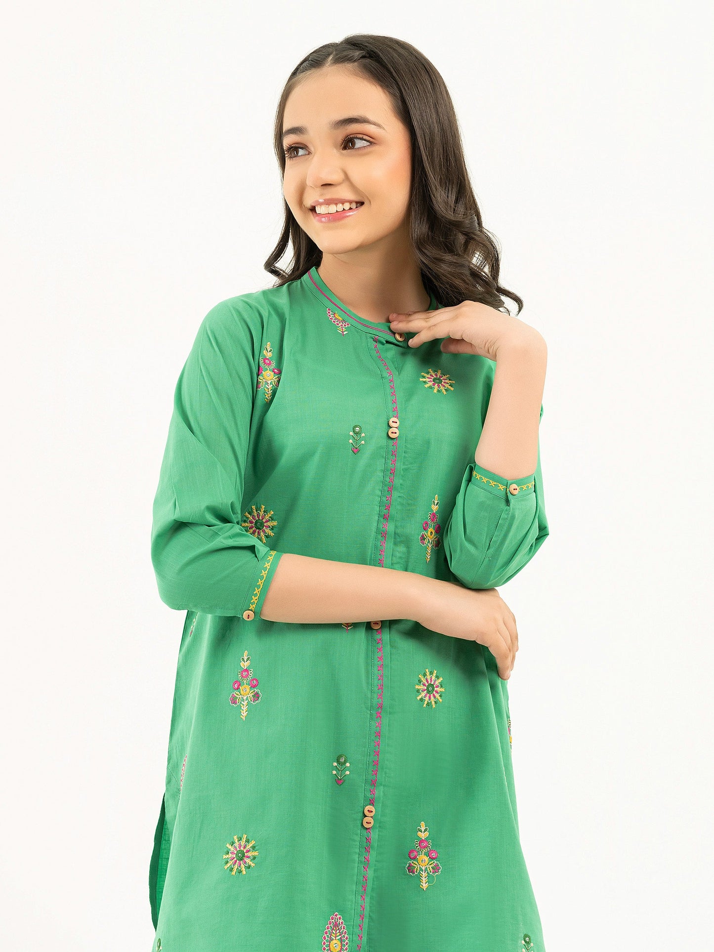 2 Piece Lawn Suit-Embroidered (Pret)