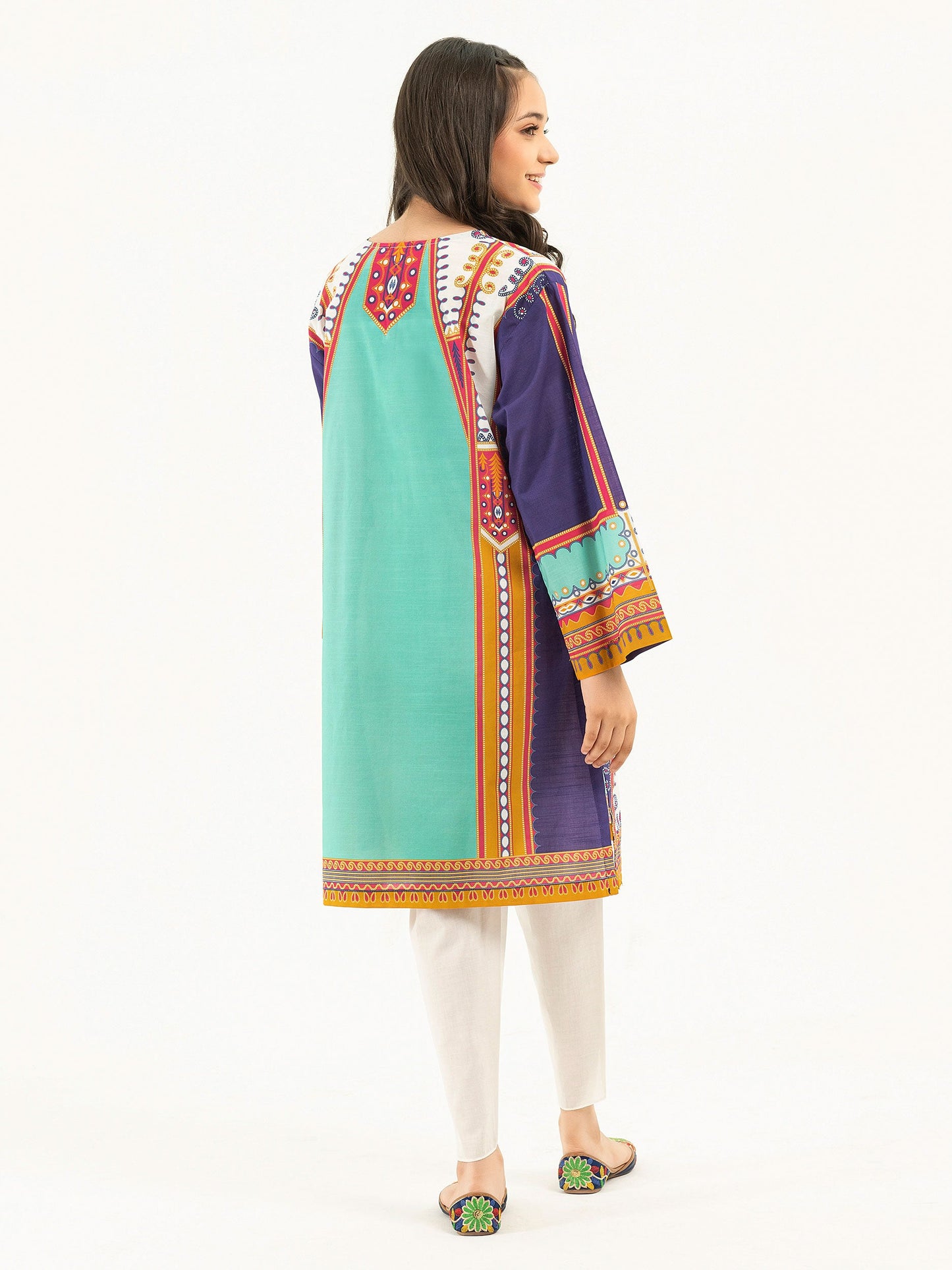 Lawn Shirt-Printed (Pret)