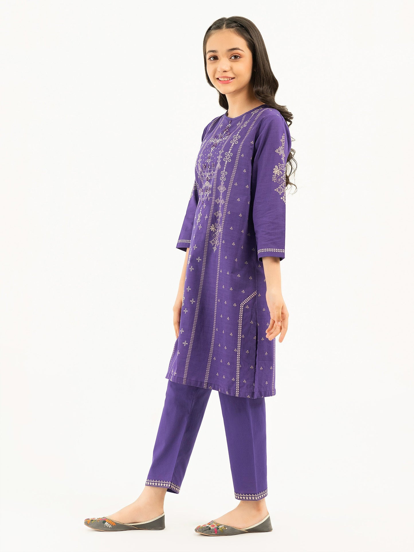 2 Piece Lawn Suit-Printed (Pret)