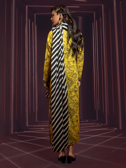 2 Piece Khaddar Suit-Printed(Unstitched)