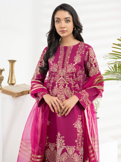2 Piece Lawn Suit-Pasted (Unstitched)