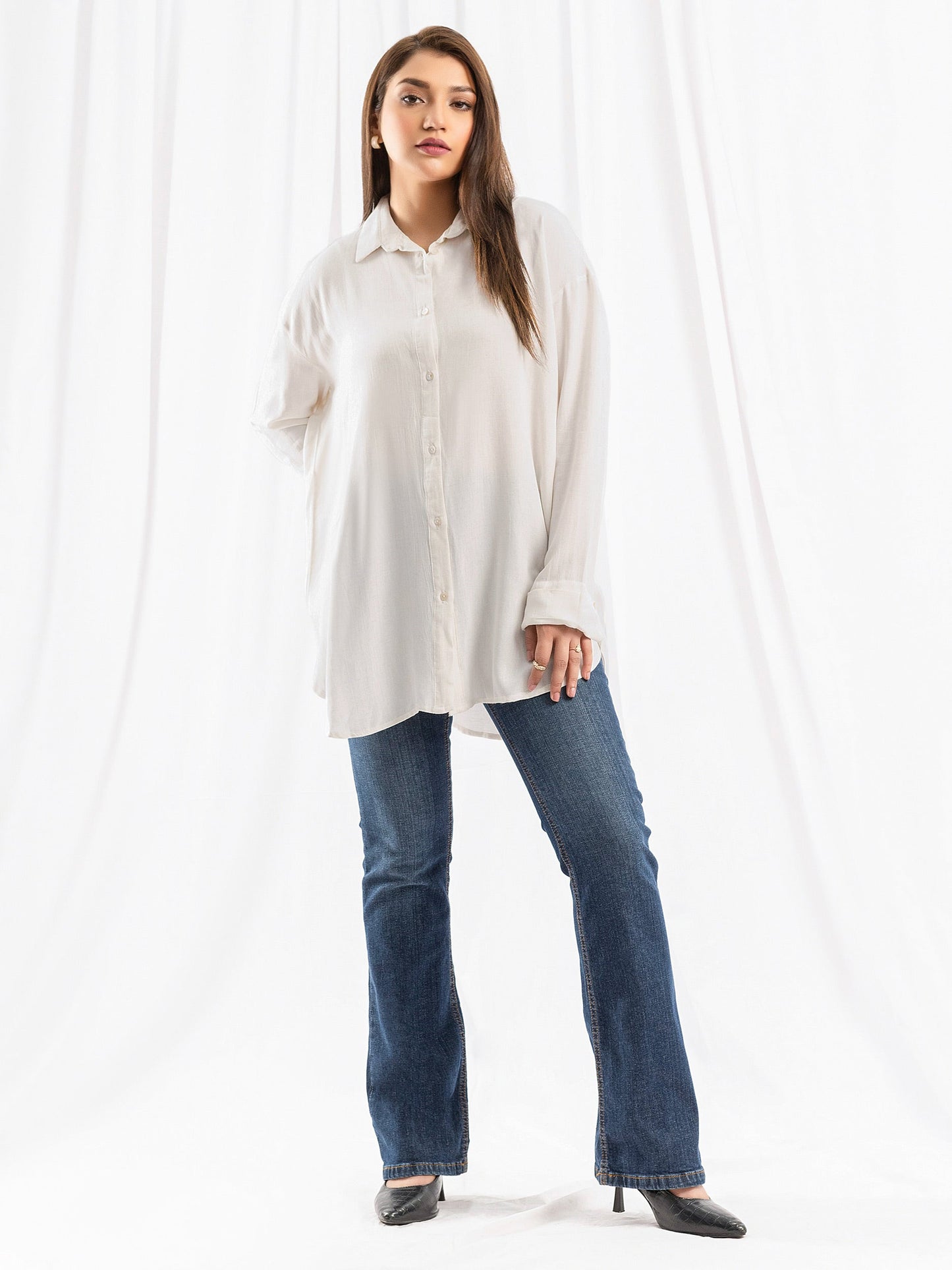 Raw Silk Top