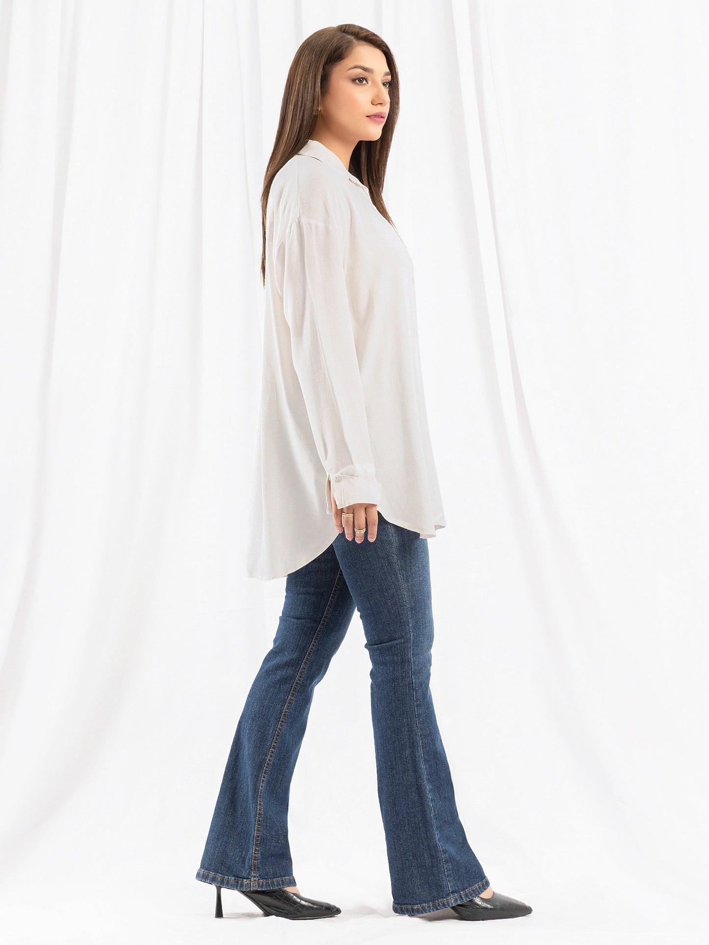 Raw Silk Top