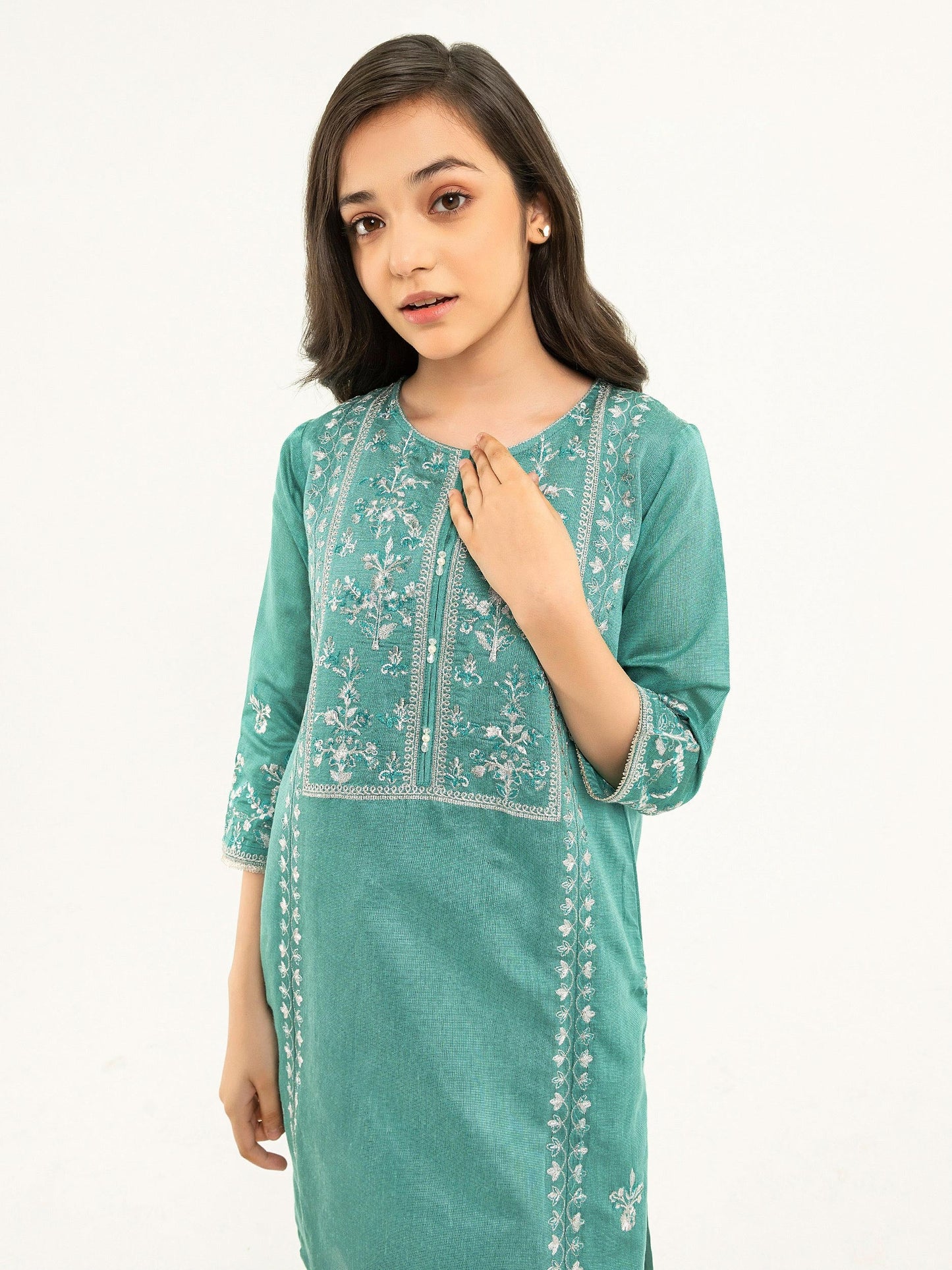 Net Shirt-Embroidered (Pret)