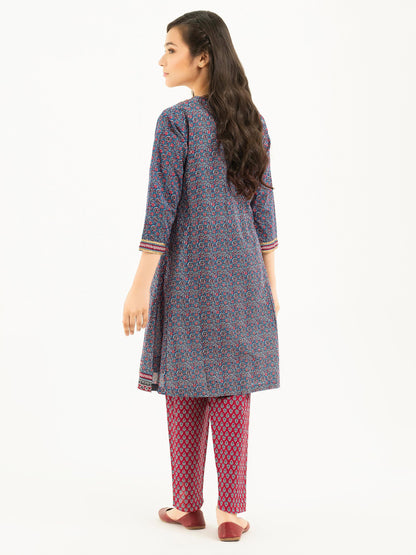 2 Piece Lawn Suit-Embroidered (Pret)