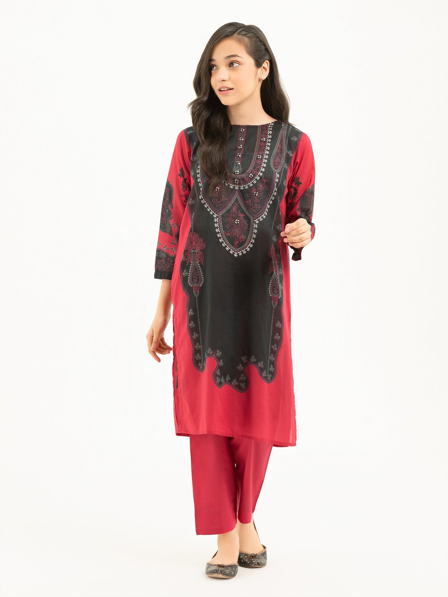 2 Piece Lawn Suit-Printed (Pret)