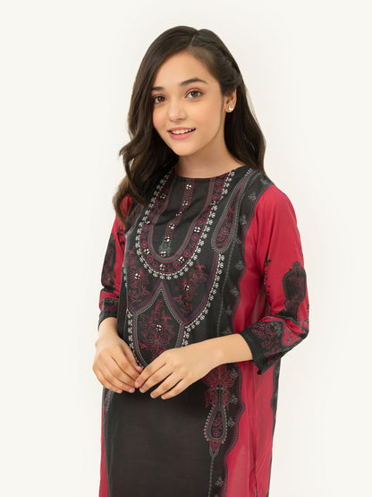 2 Piece Lawn Suit-Printed (Pret)