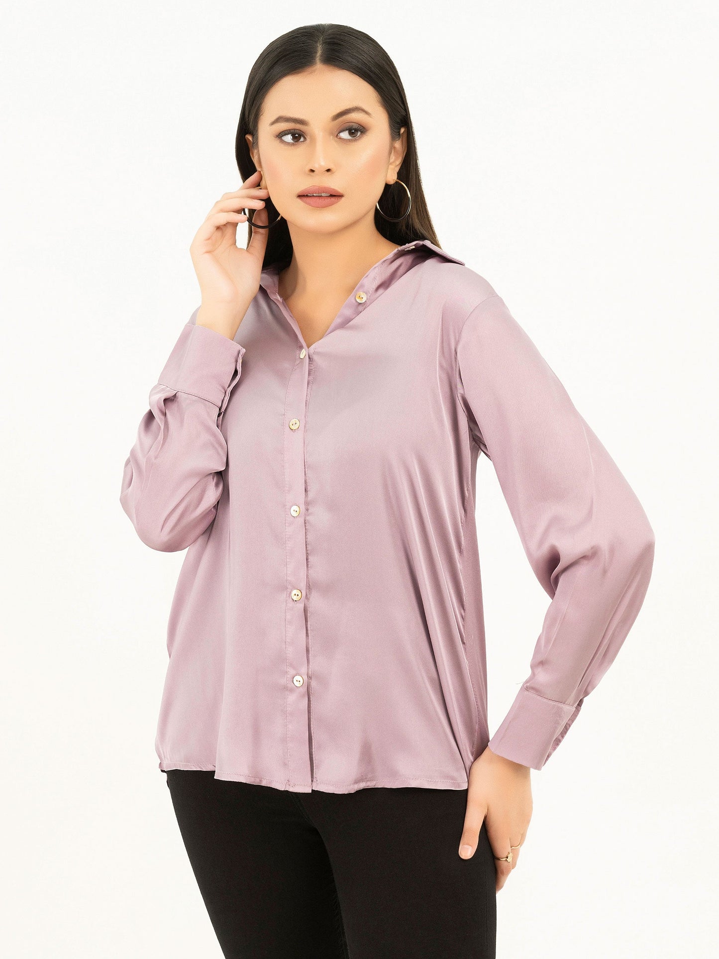 Dyed Silk Top