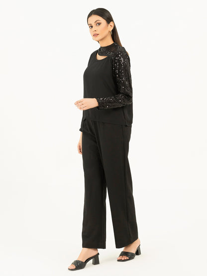 Embellished Grip Top