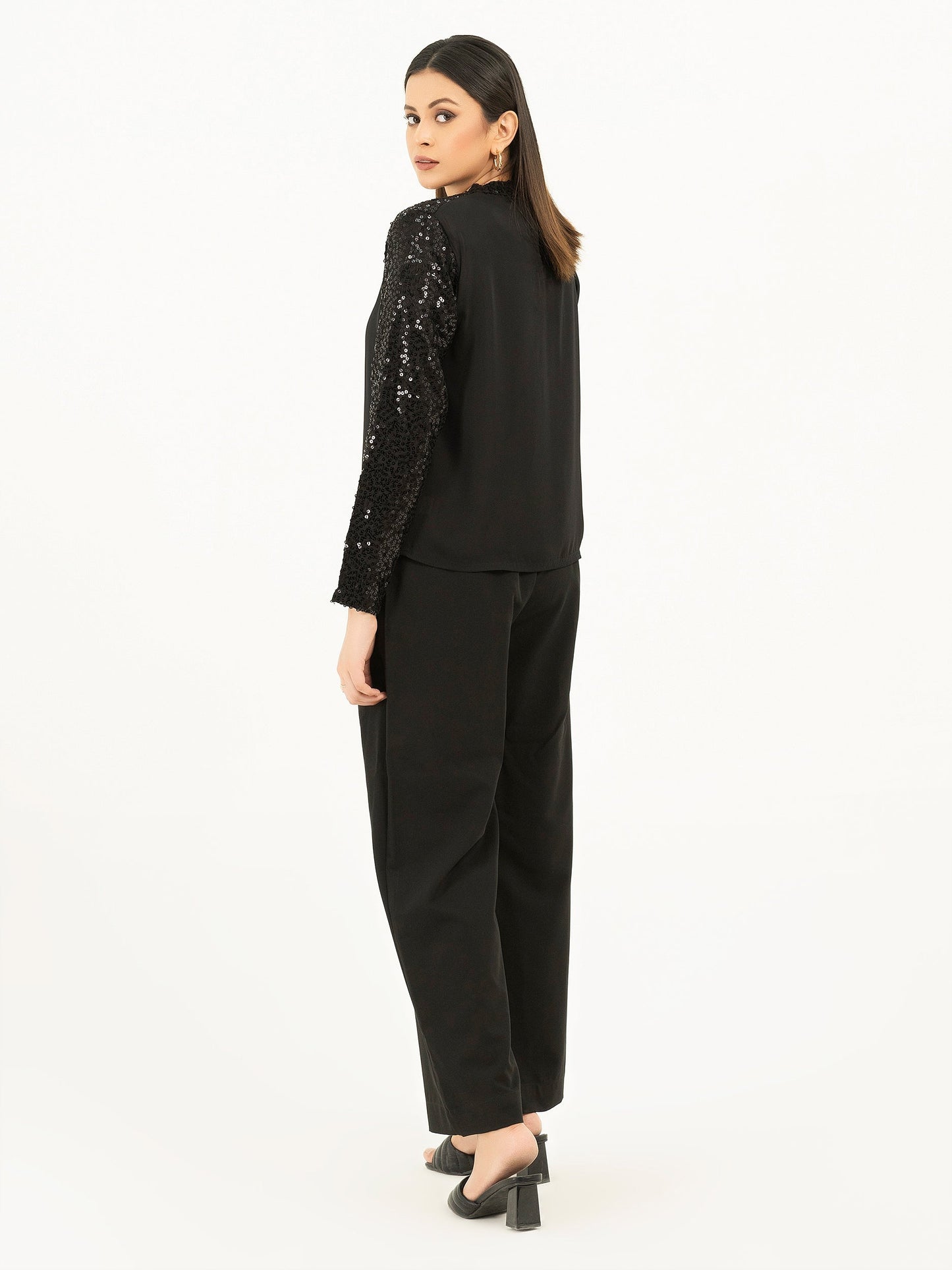 Embellished Grip Top