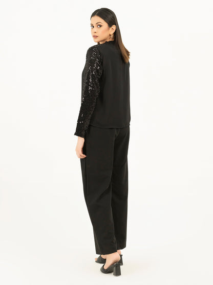 Embellished Grip Top