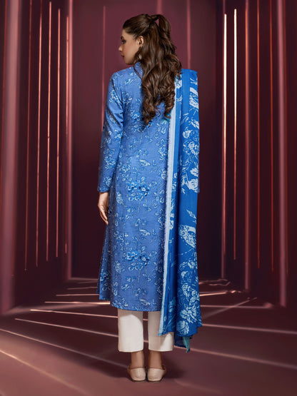 2 Piece Khaddar Suit-Printed (Unstitched)