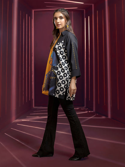 Khaddar Shirt-Printed(Unstitched)