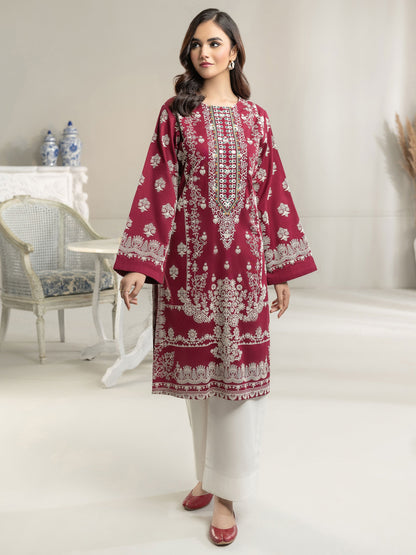 Winter Cotton Shirt-Embroidered(Unstitched)