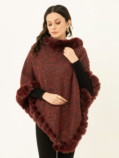 Two Tone Poncho
