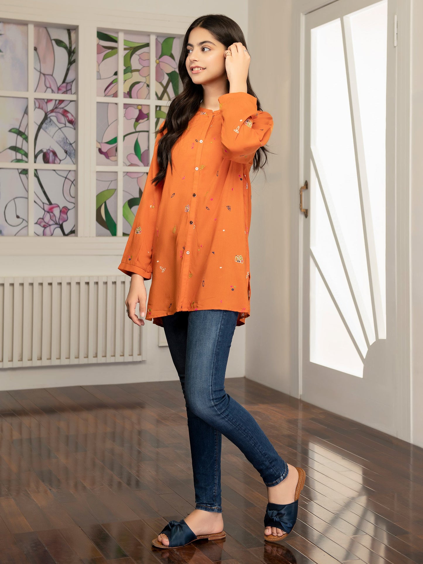 Embroidered Top