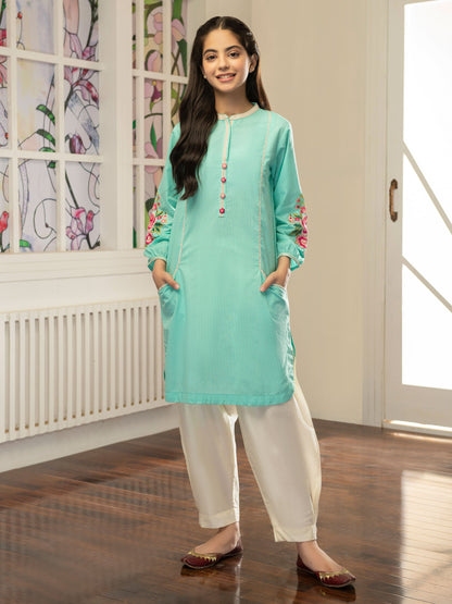 Embroidered Yarn Dyed Shirt