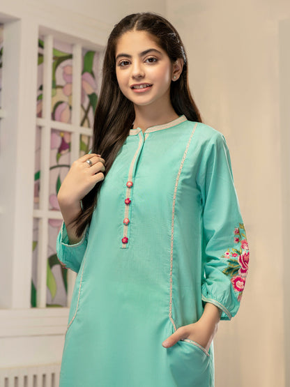 Embroidered Yarn Dyed Shirt