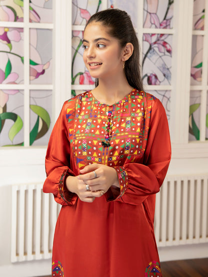 Embellished Silk Shirt