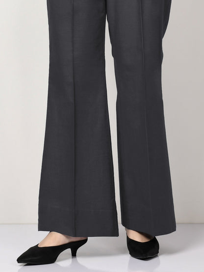 Unstitched Cambric Trouser -Greyish Black