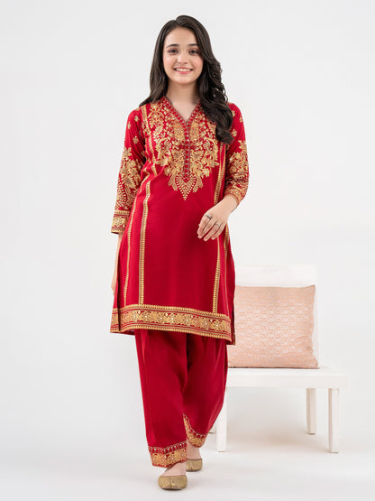 2 Piece Lawn Suit-Paste Print