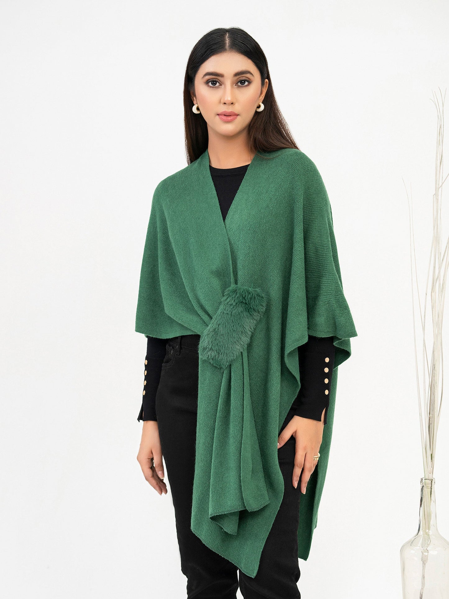 Woolen Cape Shawl