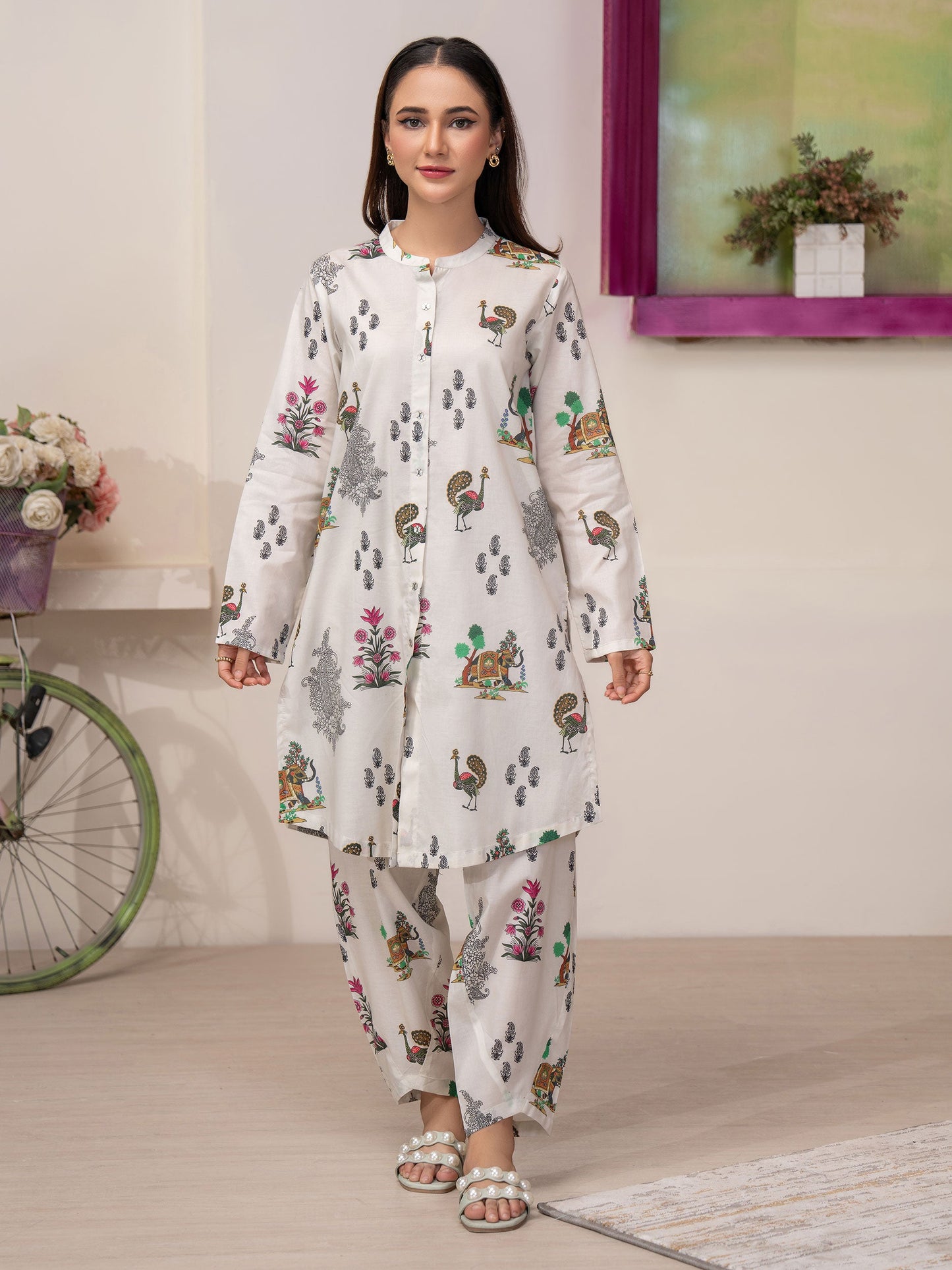 Lawn Shirt-Printed (Unstitched)