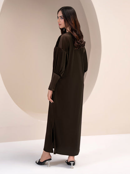 Dyed Velvet Dress