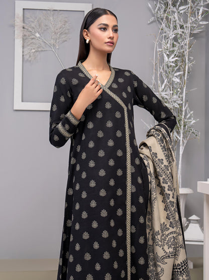 3 Piece Khaddar Suit-Printed (Unstitched)