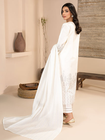 3 Piece Lawn Suit-Paste Print (Unstitched)