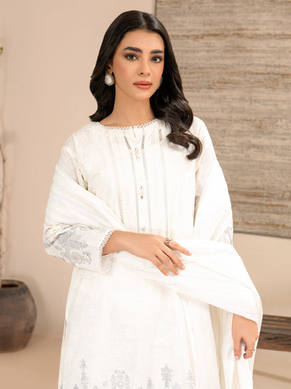 3 Piece Lawn Suit-Paste Print (Unstitched)