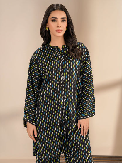 Viscose Lawn Shirt-Printed (Unstitched)