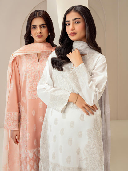 3 Piece Lawn Suit-Printed (Unstitched)