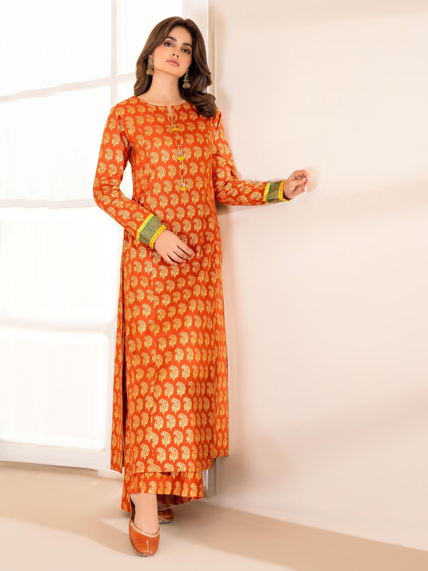 Lawn Shirt-Paste Print (Unstitched)
